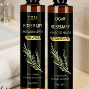 10-In-1 Rosemary And Keratin Hair Care 2pcs Set, Shampoo And Conditioner, Rich in Rosemary Oil