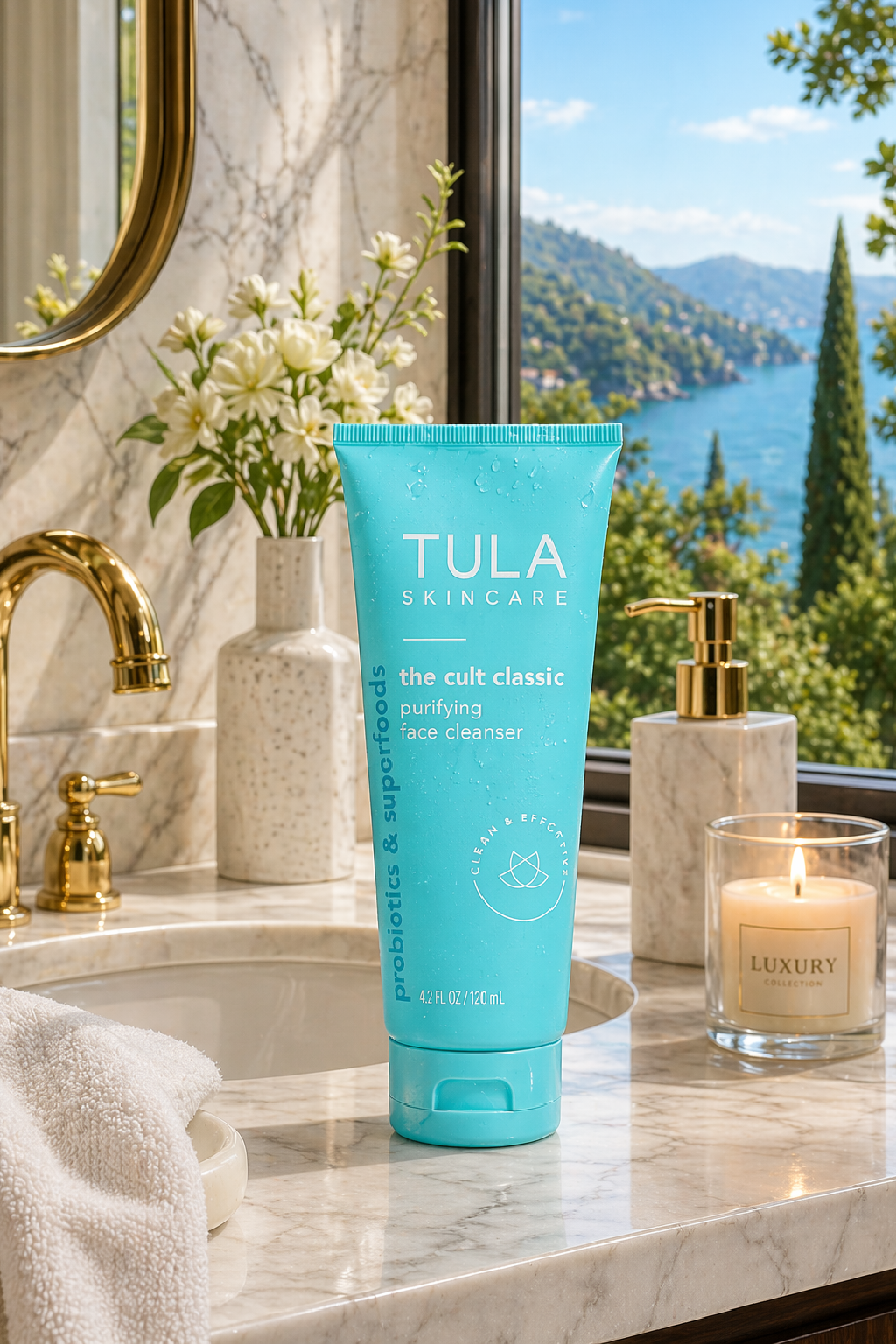 TULA Skin Care Cult Classic Purifying Face Cleanser - Gentle and Effective Face Wash